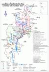 Provincia de Chiang Mai (mapa de carreteras) - Tailandia - Asia